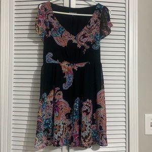 BLACK PAISLEY Dress